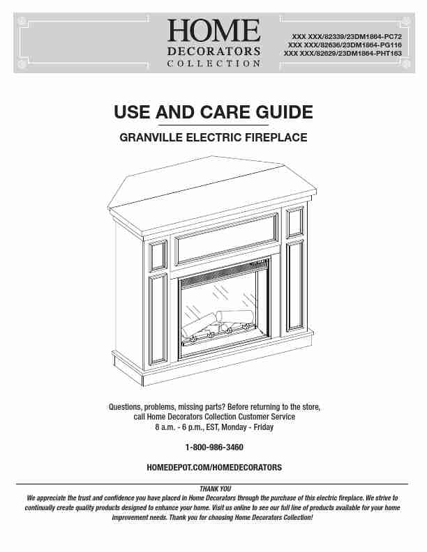 23ef022gra Electric Fireplace Manual-page_pdf